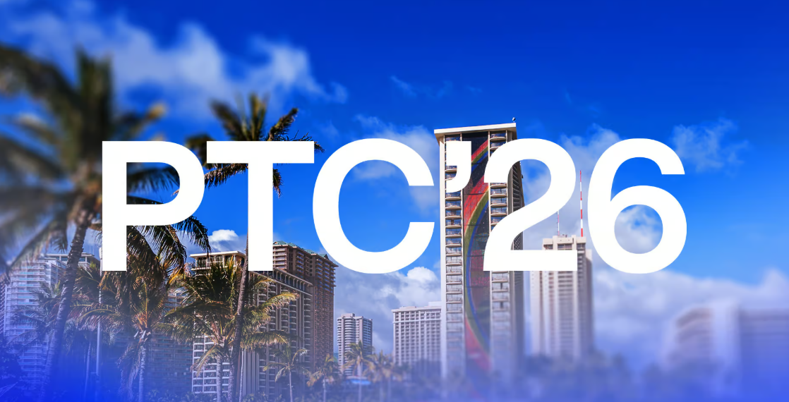 Join PTC'26 in Honolulu, Hawaii, from Jan 18-21, 2026. 